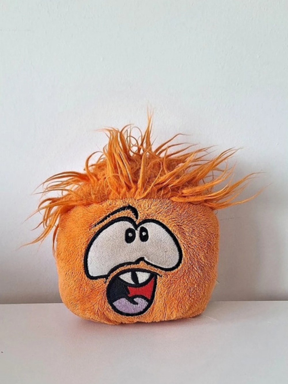 Disney Club Penguin Orange Puffle Plush Toy